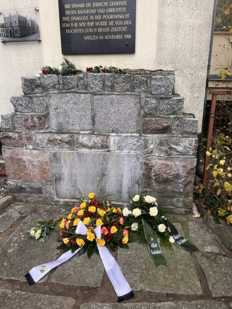 Gedenkaktion am 9. November