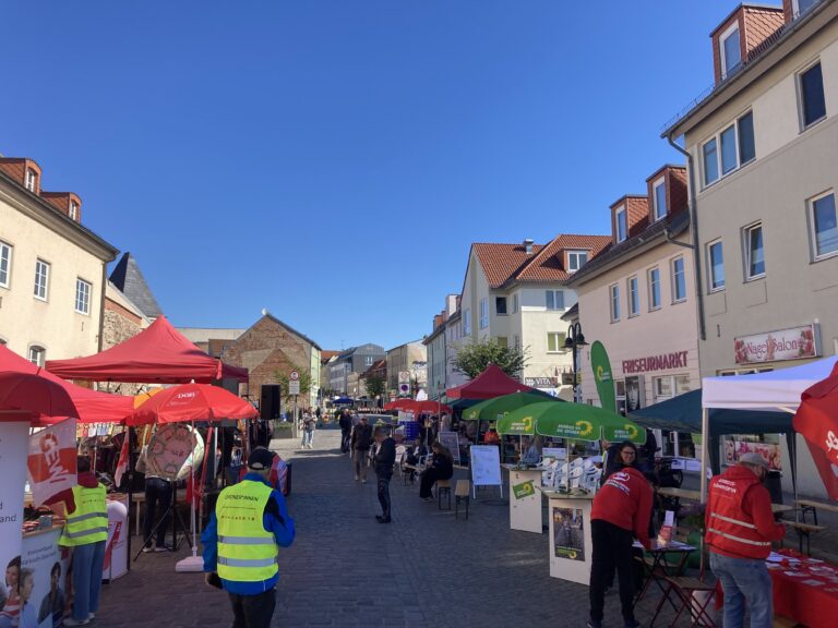1. Mai – sozial und ökoligisch gehören bei uns zusammen