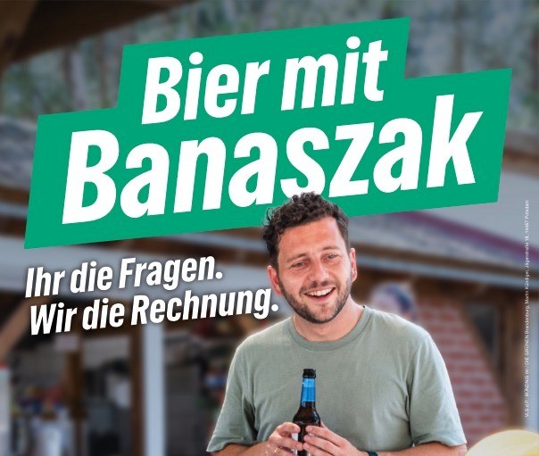 „Bier mit Banaszak“ in Trebnitz am 28. September